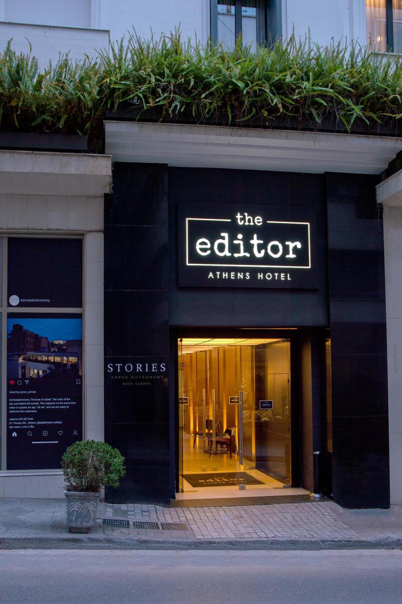 The Editor Hotel Athene Buitenkant foto
